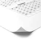 16x20 Hirschschädel 2023 Jägerkalender Poster (Ecke)