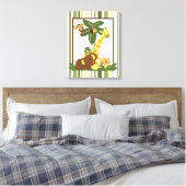16x20 Leinwand Art Kinderzimmer Jungle Babies Prin (Insitu (Schlafzimmer))