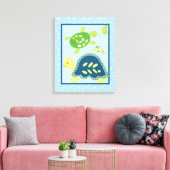 16x20 Leinwand Art Kinderzimmer Print Turtle Reef  (Insitu (Wohnzimmer))