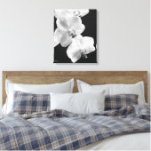 16X20 Orchideen in Schwarz-Weiß-Wrapped Canvas Art Leinwanddruck (Insitu (Schlafzimmer))