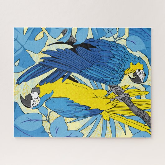 16x20 Parrot Puzzle für Colorblinde (Horizontal)