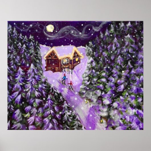 16x20 Poster Lantern Ski (Vorne)