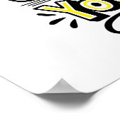 16x20 Praxis macht dich gut Poster (Ecke)