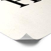 16x20 Quadratplakate Personalisiertes Plakatpapier Poster (Ecke)