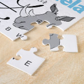 16x20 Reisen Alphabet Puzzle für Colorblinde (Seite)