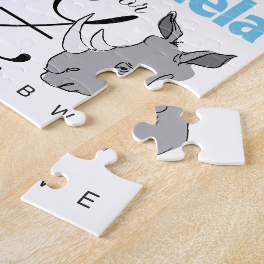 16x20 Reisen Alphabet Puzzle für Colorblinde (Seite)