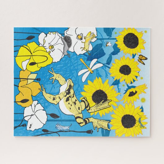 16x20 Spring Garden Puzzle für Colorblinde (Horizontal)