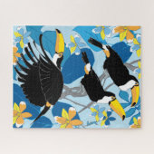 16x20 Toucans Puzzle für Colorblinde (Horizontal)