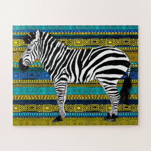 16x20 Zebra Puzzle für Colorblind Kinder (56 Stück