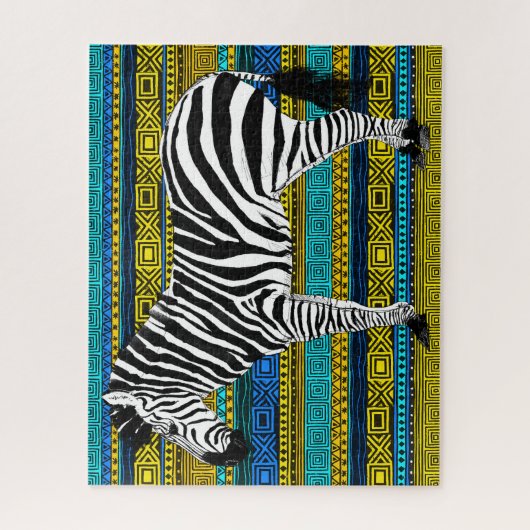 16x20 Zebra Puzzle für Colorblinde (Vertikal)