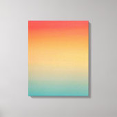 16x20 Zoll Modern Rainbow Sky Red Yellow Blue Leinwanddruck (Vorderseite)