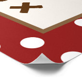 16x24 Kinderzimmer Art ABC Chart Cocalos Tasten Poster (Ecke)