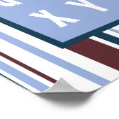 16x24 Kinderzimmer Art ABC Chart Lil League Welpen Poster (Ecke)