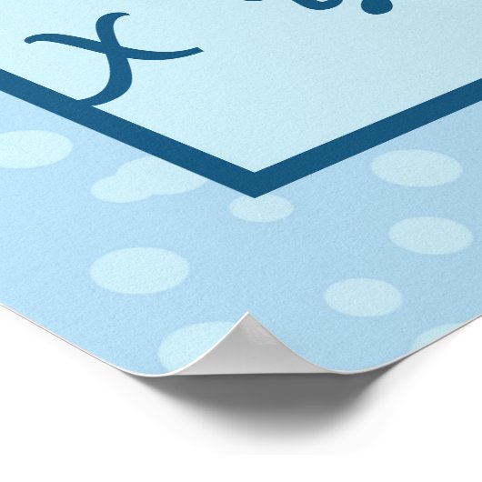 16x24 Kinderzimmer Art ABC Seekarte Schildkrötenme Poster (Ecke)