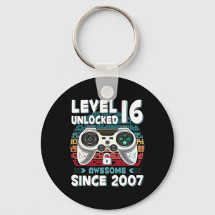 16yr Bday Son Boy Funny Gamer 16. 16. Schlüsselanhänger