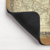 1700 ANTIQUE World MAP Mousepad (Ecke)
