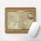 1700 ANTIQUE World MAP Mousepad (Mit Mouse)