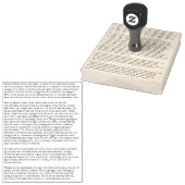 1700 Zeichen! Benutzerdefinierte Briefmarke für Ih Gummistempel (Stempel)