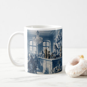 1700er Barista Berlin Kaffeehaus Delft Blau Kaffeetasse