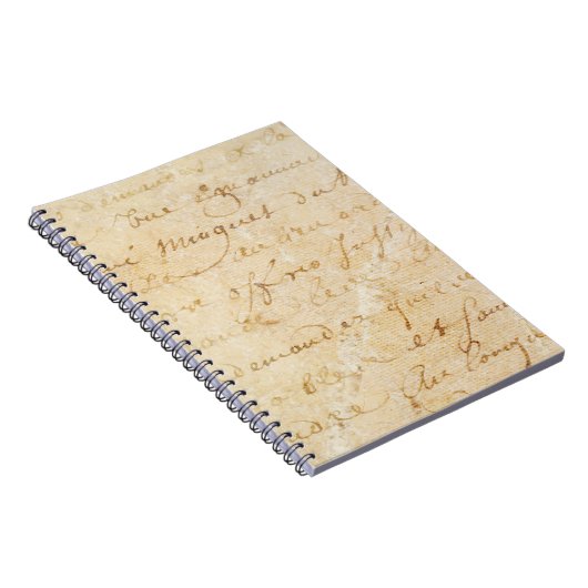 1700s Vintager französischer antiker Notizblock (Rechte Seite)