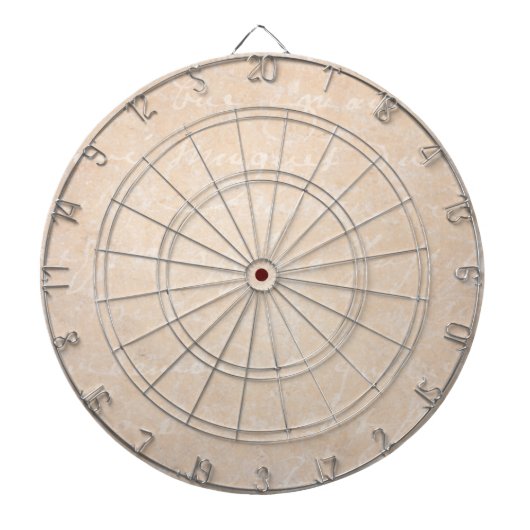 1700s Vintager französischer Dartscheibe (vorne)