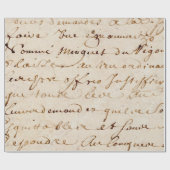 1700s Vintages französisches Geschenkpapier (Flach)