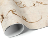 1700s Vintages französisches Geschenkpapier (Rolleneckpunkt)