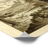 1708 Weltkarte von Jean Baptiste Nolin Poster (Ecke)