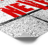 #170 (Matte) Basketball-Poster Poster (Ecke)