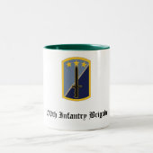 170th Infanterie-Brigade Zweifarbige Tasse (Mittel)