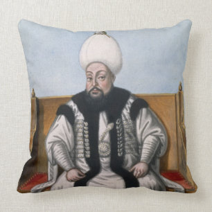 (1717-74) Sultan Mustapha III 1757-74, von 'einem Kissen