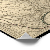 1718 Delisle Map of America Poster (Ecke)