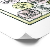 1720 Africa Vetus Map Poster (Ecke)