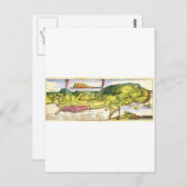 1720 De La Feuille Karte und Aussicht auf Gibralta (Vorne/Hinten)