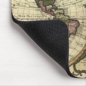 1720 Old World Map Mousepad (Ecke)