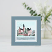 1729 A. de Haen Dutch Kasteel WESTERVELT (Stehend Vorderseite)
