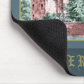 1729 A. de Haen Dutch Kasteel WESTERVELT Mousepad (Ecke)