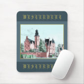 1729 A. de Haen Dutch Kasteel WESTERVELT Mousepad (Mit Mouse)
