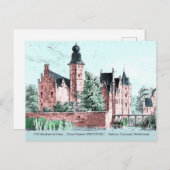 1729 A. de Haen Dutch Kasteel WESTERVELT Postcard Postkarte (Vorne/Hinten)