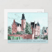 1729 A. de Haen Dutch Kasteel WESTERVELT Postcard Postkarte (Vorne/Hinten)