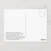 1729 A. de Haen Dutch Kasteel WESTERVELT... Postkarte (Rückseite)