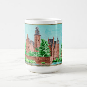 1729 A. de Haen Niederländisch Kasteel WESTERVELT  Kaffeetasse