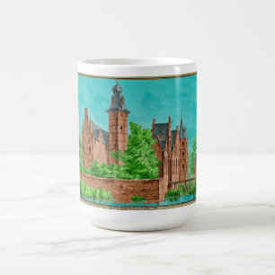 1729 A. de Haen Niederländisch Kasteel WESTERVELT  Kaffeetasse