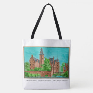 1729 A. de Haen Niederländisch Kasteel WESTERVELT Tasche