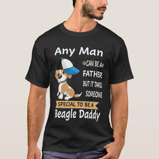 172 Beagle Daddy T-Shirt (Vorderseite)