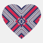 172 Herz-Aufkleber (Vorderseite)