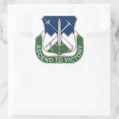 172. Infanterie-Regiment - Auf den Sieg Quadratischer Aufkleber (Tasche)