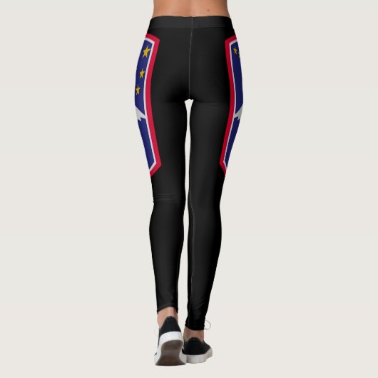 172nd Infanterie-Brigade auf schwarzen Leggings (Rückseite)