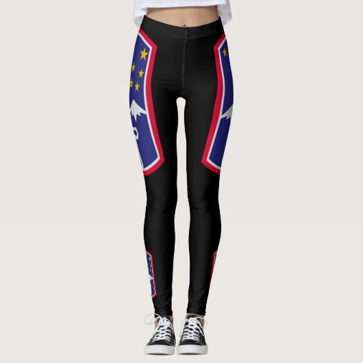 172nd Infanterie-Brigade auf schwarzen Leggings (Vorderseite)