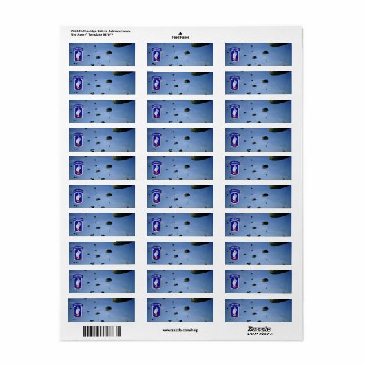 173. ABN BDE Im Flugzeug Brigade Sky Soldiers Vets (Vorne)